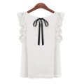 Chiffon Short Sleeve Women Blouse